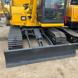 Mini-excavatrice d'occasion haute performance Komatsu PC60 6 tonnes, pelle hydraulique compacte sur chenilles à vendre, performances de pointe, authentique - Product Image 5