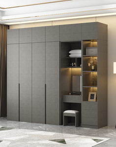 Armario de color rosa, laca de alto brillo, alta calidad, compra armarios personalizados de china - Product Image 3