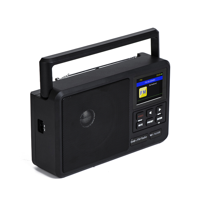 Portable FM/DAB Internet Radio with for Bluetooth Connectivity