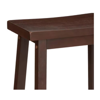 Tabourets de bar en bois à hauteur de comptoir élégants de qualité supérieure pour les repas.