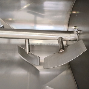 Mélangeur à viande industriel 50L à double arbre en acier inoxydable 304 à vitesse variable pour boucherie, restaurant, charcuterie artisanale - Product Image 4