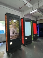 32 a 86 pollici pubblicità esterna Touch Screen Totem IP65 impermeabile LCD chiosco Display Digital Signage e Display