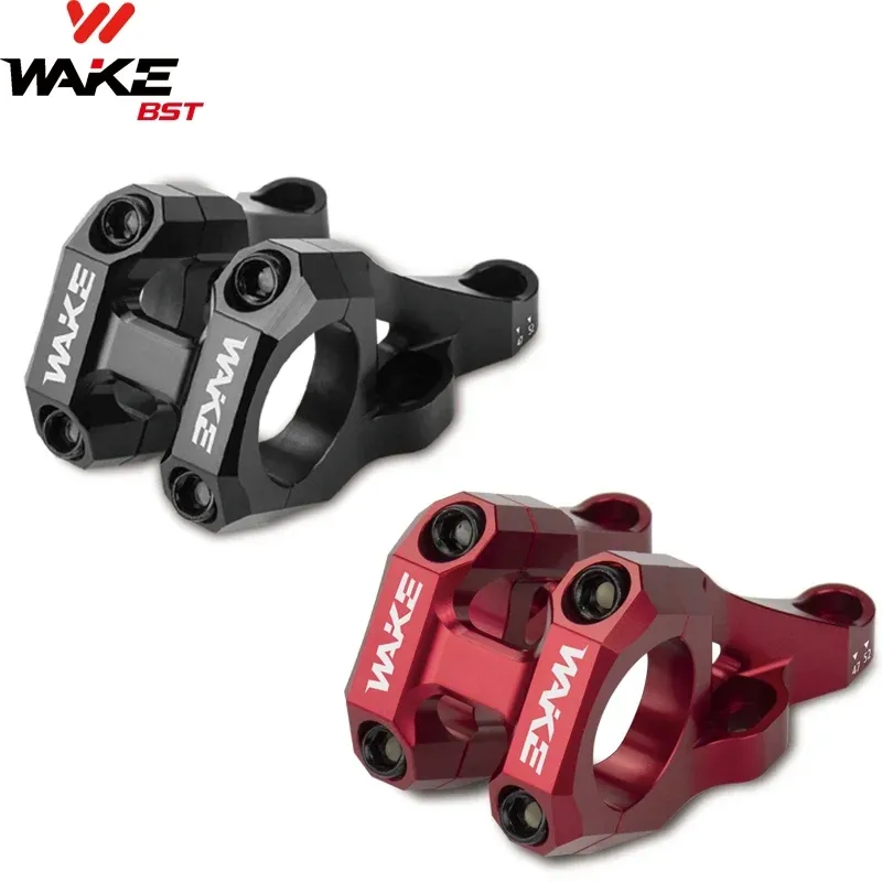 Wake DH/AM/FR MTB xe đạp gốc CNC hợp kim nhôm xuống dốc xe đạp trực tiếp gắn thân tay lái 31.8mm cho BMX đi xe đạp siêu nhẹ