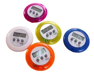 Temporizador de Cocina Digital LCD Redondo Personalizado, Producto Electrónico de Plástico para Uso Diario en el Hogar, Funciona con Batería - Product Image 2