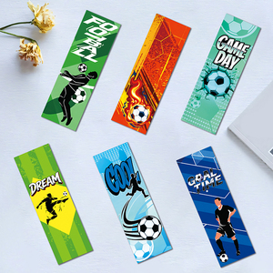 30Pcs <strong>Cool</strong> Soccer <strong>Bookmarks</strong>, Non-Stick Sports Style Page Markers, Football Reading <strong>Bookmarks</strong> for Kids Boys Girls - Product Image 1
