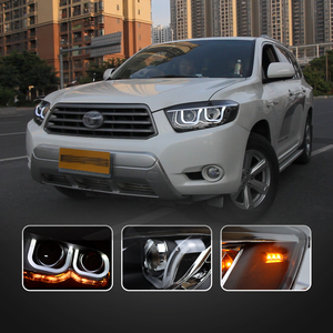 Gruppo Fari LED per Toyota Highlander XU40 2a Gen 2007-2011, Aggiornamento da Alogeno a Bi-LED, Sequenziale Plug-n-Play - Product Image 5