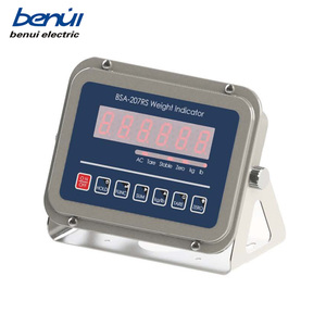 Controlador <span class=keywords><strong>digital</strong></span> de peso RS232, indicador de peso de acero inoxidable para báscula de carne - Product Image 4