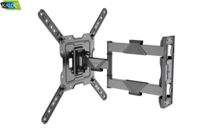 KALOC-Soporte de pared de esquina LED H4, soporte de pared <span class=keywords><strong>flotante</strong></span> de 32-55 pulgadas, soporte de <span class=keywords><strong>TV</strong></span> moderno montado en la pared, Vesa 75x75 400x400 - Product Image 2