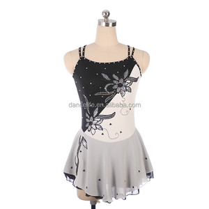 Medias de manga larga personalizadas para gimnasia rítmica para mujer, ropa de competición, ropa de actuación de <span class=keywords><strong>Patinaje</strong></span> Artístico - Product Image 6