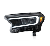 Phares LED complets VLAND certifiés DOT et E-MARK, clignotants séquentiels, feux de jour DRL, phare avant pour Ford Ranger T6 T7 2015-2020