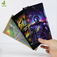 Sachets Mylar holographiques thermoscellables personnalisés pour emballages de boosters de cartes à collectionner (TCG) et cartes à échanger
