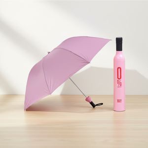2026 Promotional China Exclusive Modern Manual Travel Umbrellas Cartoons Fiberglass <b>Frame</b> 190T Pongee - Product Image 1