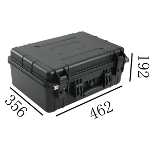 Manufacturer Good Price Injection Mold IP67 Plastic Waterproof Shockproof Equipment Tool Case For Electronic Equipment Gun Case