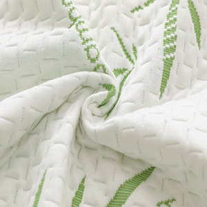 <b>Waterproof</b> Thick Bamboo Fiber Knitted Bed Mat <b>Mattress</b> <b>Protector</b> Queen <b>Size</b> Fitted Sheet Hypoallergenic Air-permeable - Product Image 1