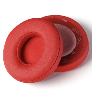 Vente directe de coussins de remplacement <span class=keywords><strong>pour</strong></span> <span class=keywords><strong>casque</strong></span> <span class=keywords><strong>Beats</strong></span> Solo 3.0 en <span class=keywords><strong>mousse</strong></span> à mémoire de forme de haute qualité - Product Image 2