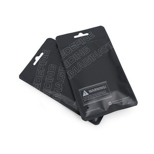 Custom Brand Electronic Accessories Packaging Reusable Mylar Ziplock <strong>Bag</strong> For Charging Cable <strong>Mobile</strong> Phone Case - Product Image 4