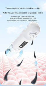 Limpiador de piel de microespuma, todo incluido, compresa caliente, masaje, limpieza de poros, instrumento con succión de espinillas para todo tipo de piel - Product Image 4