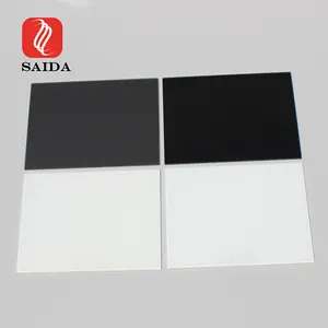 Customized Tempered Glass for Electrical Light Touch Switch /Socket Panel glass for Home Appliance glass with AF coating