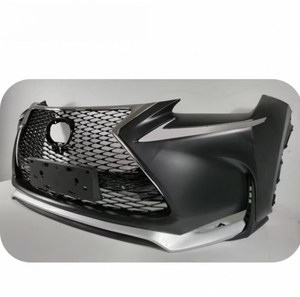 Nouveau Kit Carrosserie Automobile de Haute Qualité F-Sport, Moulures de Pare-chocs Avant et Radiateur Scintillant pour NX200t 2014-2016, Gris Argenté et Noir - Product Image 4