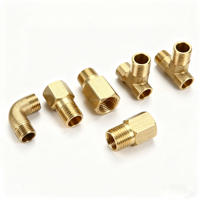 Adaptadores de tubería neumática hidráulica de latón industrial Juntas de acero inoxidable mecanizadas CNC para brochado de EDM de alambre de conversión