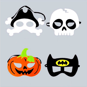 Máscara Infantil de Dibujos Animados para <span class=keywords><strong>Halloween</strong></span>, Paquete de Decoración DIY, Suministros de Maquillaje para Fiestas Escolares, Regalo para Niños - Product Image 3