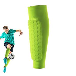 Protectores de Pierna y Espinilleras Antichoque de Nylon con Diseño de Panal, Calcetín de Soporte, Protector de Espinilla, Equipo de Fútbol, Protectores de Fútbol, Leggings Deportivos - Product Image 1