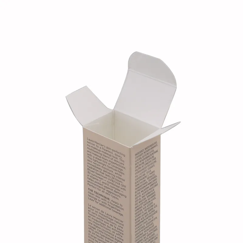 कस्टम मुद्रित पेशेवर गत्ता पैकेज कॉस्मेटिक डिजाइन बॉक्स