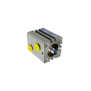 Cylindre hydraulique compact TY-CHE avec coussinets réglables pour machines d'emballage, compatible avec la série Parker CHE - Product Image 1