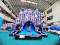Parcours d'obstacles gonflable pour maison hantée d'Halloween