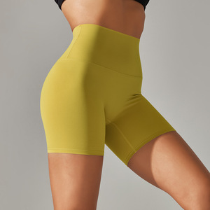 Pantaloni <span class=keywords><strong>corti</strong></span> <span class=keywords><strong>donna</strong></span> Activewear Yoga Wear pantaloncini elastici personalizzati a coste coscia trend bottino ma Leggings <span class=keywords><strong>attillati</strong></span> per le donne - Product Image 5