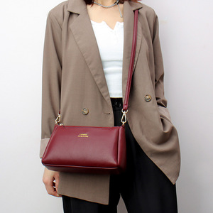 Women Branded Trend Hand Bag Female Causal Shoulder Handbags Embroidery Thread <b>Small</b> PU Leather Crossbody Bags - Product Image 4