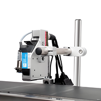 Nouvelle imprimante jet d'encre automatique à passage unique 1200 DPI, machine de codage TIJ avec système de convoyeur, encre à solvant pour boîtes ondulées et étiquettes