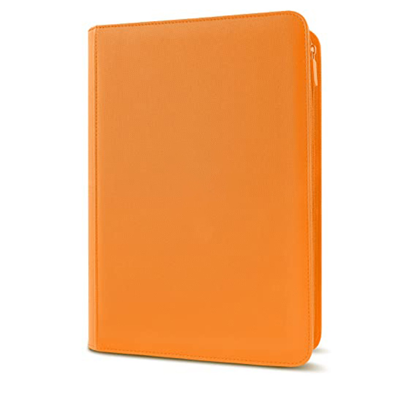 Carnet de cartes de visite 9 pochettes-orange