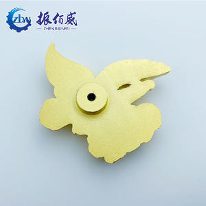 Neue fabrik förderung einzigartige gold-überzogene adler geprägte logo 3d metall revers taste abzeichen - Product Image 6