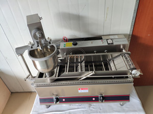 Machine à faire des beignets industrielle OEM, friteuses à beignets pour faire des beignets, machine à beignets au <span class=keywords><strong>gaz</strong></span> et à l'<span class=keywords><strong>électricité</strong></span> - Product Image 4