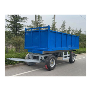 Original High Quality Flatbed Car Truck Trailer Platform Trailer Dump Trailer - Product Image 3