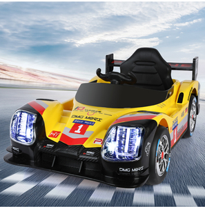 <span class=keywords><strong>Chariot</strong></span> <span class=keywords><strong>de</strong></span> <span class=keywords><strong>course</strong></span> pour enfants électrique bébé go kart télécommande quatre roues double entraînement rechargeable voiture musique cyclisme début - Product Image 2