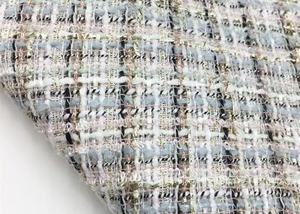 Tissu Tweed Multicolore 100% Polyester en Stock, Minimum 1 Mètre, pour Vêtements, Canapés, Blazers, Jupes, Costumes, Manteaux Haut de Gamme pour Filles - Product Image 4