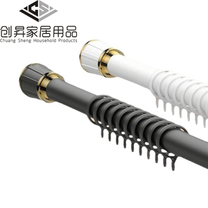 <span class=keywords><strong>Tringle</strong></span> à <span class=keywords><strong>rideau</strong></span> Chuangsheng SSG-3 en acier plastique <span class=keywords><strong>sans</strong></span> perçage, style moderne et minimaliste, ensemble complet pour divers types <span class=keywords><strong>de</strong></span> murs ; <span class=keywords><strong>rideau</strong></span> <span class=keywords><strong>de</strong></span> balcon - Product Image 1