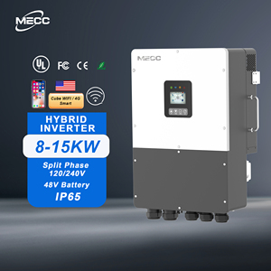 ระบบพลังงานแสงอาทิตย์แบบไฮบริด 48V IP65 8-15kW รุ่นอเมริกา แบบแยกเฟส 120V 240V ใช้ได้ทั้งแบบออนกริดและออฟกริด สำหรับระบบโซลาร์เซลล์ในสหรัฐอเมริกา - Product Image 1