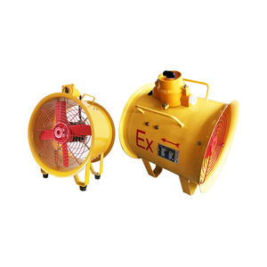 Ventilador de Flujo Axial Portátil BSFT-250, Ventilador de Ventilación de Emergencia Móvil a Prueba de Explosiones, Frecuencia de 50 Hz, Voltaje de CA de 380 V - Product Image 2