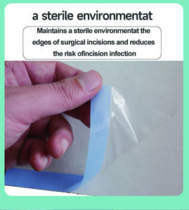 <span class=keywords><strong>Film</strong></span> PU bedah transparan perekat steril medis <span class=keywords><strong>Film</strong></span> Drape Dandan berisi air berongga 20x3 0/30x4 0/45x45cm - Product Image 5