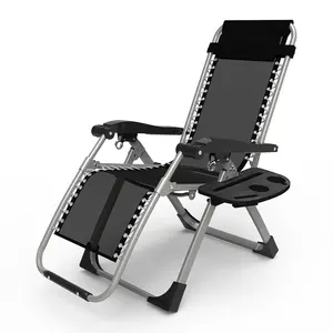 Wholesale Folding Adjustable 0 Gravity Chair Reclining Chair Lounge Folding Chair