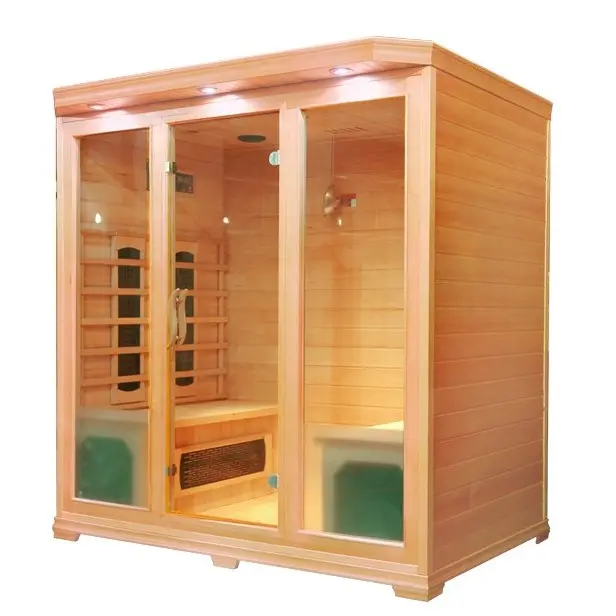 Nieuw Product Canada Hemlock 4 Persoons Infrarood Sauna Te Koop
