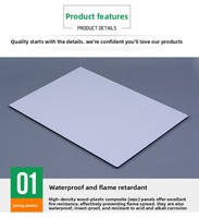 Feuille de mousse PVC rigide et lisse pour sérigraphie avec service de découpe, épaisseur 0,5-50 mm, anti-âge, pour utilisation en publicité extérieure
