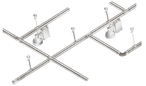 Đường ray không có đầu nối nguồn và nắp cuối <span class=keywords><strong>2</strong></span> Dây 3 dây 4 dây 3pha 1m 2m 3m - Product Image 5