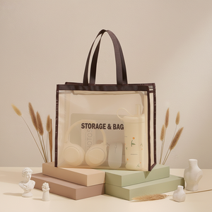 Bolsas de Compras de Malla de Nailon de 180G Impresas Personalizadas, Bolsas Reutilizables Resistentes y Lavables para Verduras y Comestibles - Product Image 1