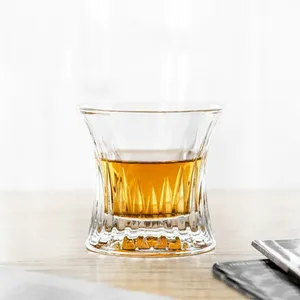 9 Oz 280 Ml Glassware Personalized Whiskey Glass Cup Barware Glassware New Wine Drinking Glass Transparent STOCK OEM Welcomed