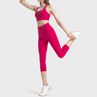 Top vendeur en forme de H beauté dos une pièce coupe fixe sous-vêtements de sport pour femmes Pilates haute élastique nude sensation soutien-gorge de sport