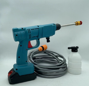 Taşınabilir endüstriyel uygulama güç kaynağı akülü araba temizleyici kablosuz yıkama yüksek basınçlı su yıkama tabancası - Product Image 4
